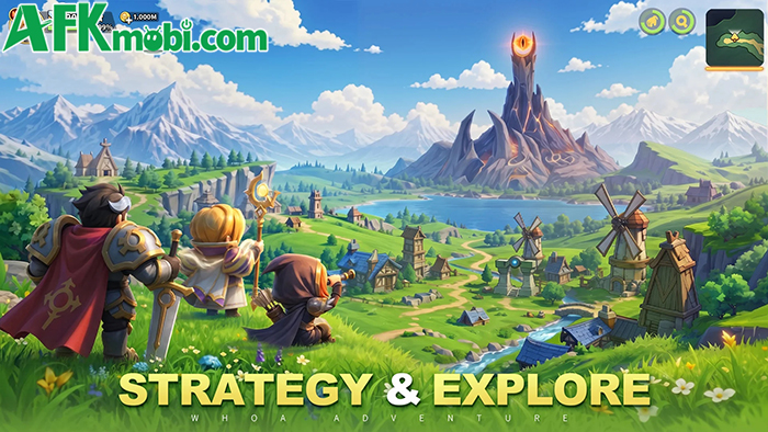 Whoa Adventure game nhập vai phiêu lưu màn hình dọc với lối chơi đơn giản 1