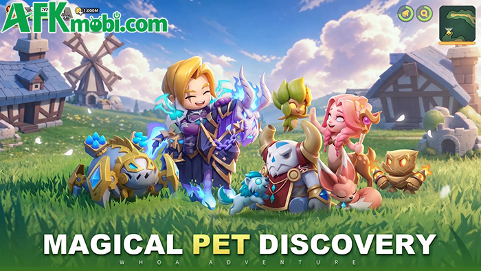 Whoa Adventure game nhập vai phiêu lưu màn hình dọc với lối chơi đơn giản 2