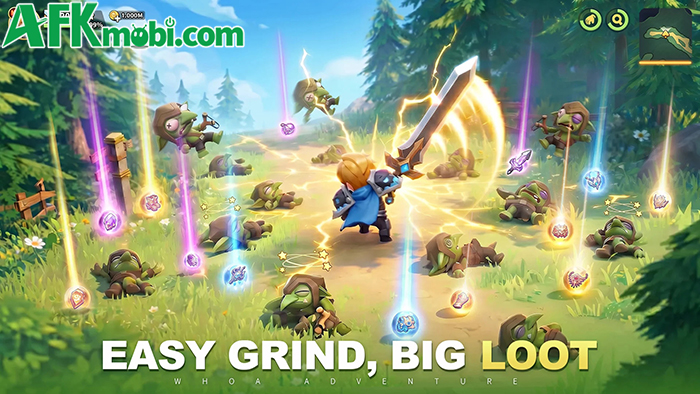 Whoa Adventure game nhập vai phiêu lưu màn hình dọc với lối chơi đơn giản 4