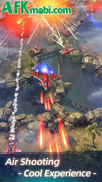 Wing Fighter game hành động bắn ruồi đậm chất cổ điển với đồ họa 3D hiện đại 1