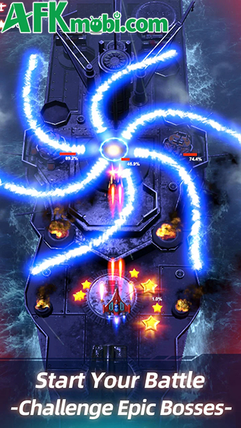 Wing Fighter game hành động bắn ruồi đậm chất cổ điển với đồ họa 3D hiện đại 4