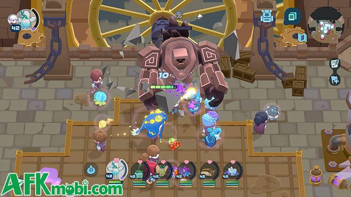 Bắt, thu thập đồng thời huấn luyện những sinh vật độc đáo trong game World of Slime 5