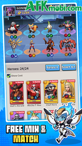 X-Hero: Tactics game chiến thuật đấu cờ tự động với những trận đấu thời lượng ngắn hơn 2 X-Hero: Tactics game chiến thuật đấu cờ tự động với những trận đấu thời lượng ngắn hơn 2