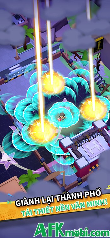 Chiến đấu sinh tồn trước bọn xác sống trong thế giới hậu tận thế với game Z Blast! 0