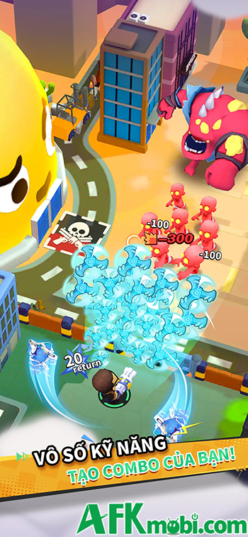Chiến đấu sinh tồn trước bọn xác sống trong thế giới hậu tận thế với game Z Blast! 2