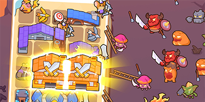 Thử thách bản thân phòng thủ bằng các công trình ngẫu nhiên với 3 game di động mới