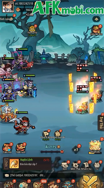 Anh Hùng, Chạy Mau game idle thẻ tướng với chủ đề Tam Quốc kết hợp đạo mộ 0