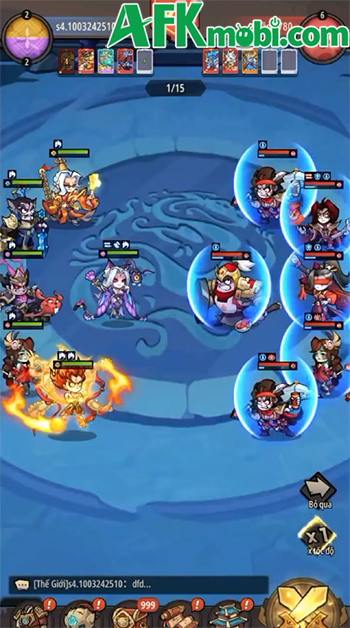 Anh Hùng, Chạy Mau game idle thẻ tướng với chủ đề Tam Quốc kết hợp đạo mộ 4