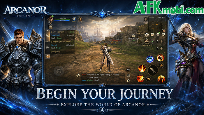 Arcanor Online game MMORPG fantasy 3D mang đậm chất cổ điển của phương Tây 0 Arcanor Online game MMORPG fantasy 3D mang đậm chất cổ điển của phương Tây 0