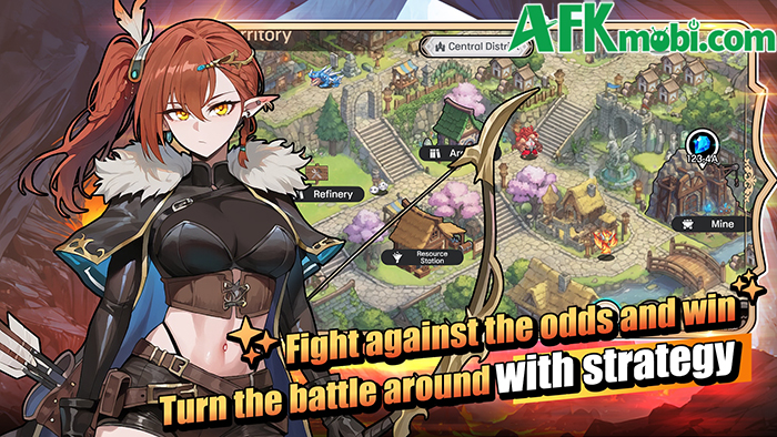 Archer Castle: AFK Idle RPG game nhàn rỗi cho bạn phát triển một pháo đài di động 4