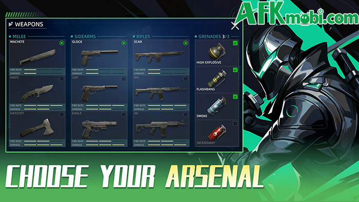 AUTO-FIRE: Cyberpunk FPS game bắn súng trực tuyến với phong cách đồ họa đậm chất Valorant 3