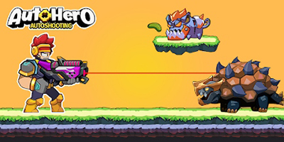Chiến đấu vượt qua hàng loạt các khu vực trong Auto Hero: Auto-Shooting Game