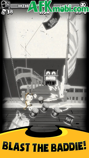 Game chạy vô tận Bendy in Nightmare Run trở lại trên di động với tên Bendy's Nightmare Run 2