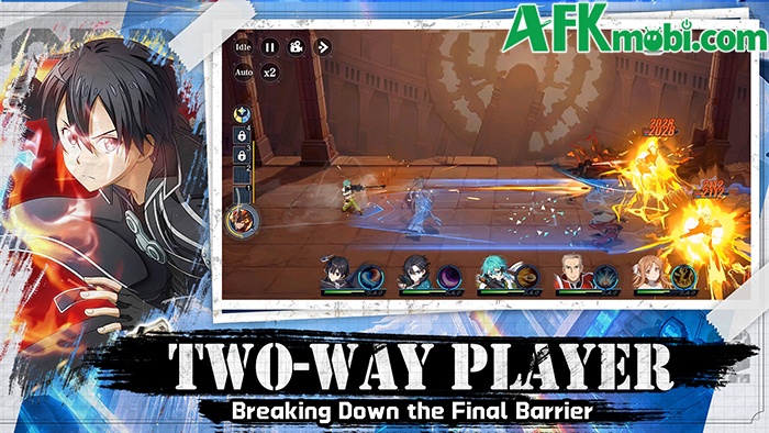 Black Swordsman: Dual Blades game đấu tướng chiến thuật lấy chủ đề từ bộ Sword Art Online 1