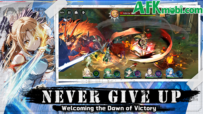 Black Swordsman: Dual Blades game đấu tướng chiến thuật lấy chủ đề từ bộ Sword Art Online 2