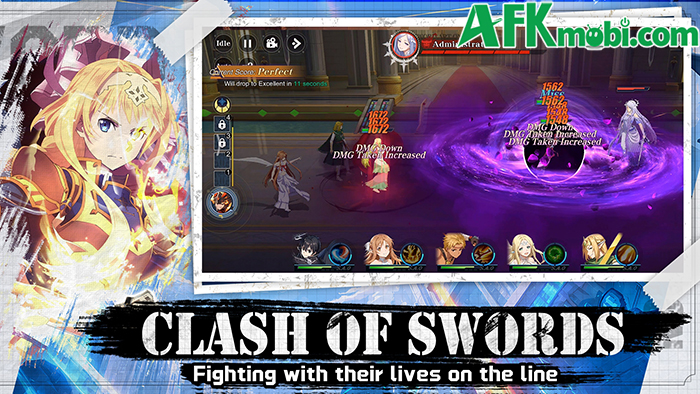 Black Swordsman: Dual Blades game đấu tướng chiến thuật lấy chủ đề từ bộ Sword Art Online 3