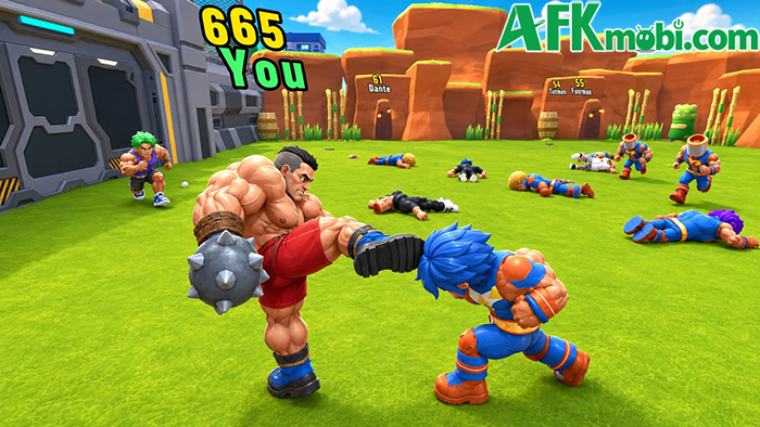 Phát triển võ sĩ Quyền Anh của bạn một cách đơn giản trong game Boxing Fighter: Idle Clicker 1