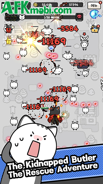 Cùng chú mèo nhỏ giải cứu nhân loại lẫn người hầu của mình tại Cat Butler: Idle Shooter RPG 0