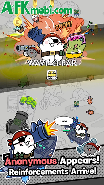 Cùng chú mèo nhỏ giải cứu nhân loại lẫn người hầu của mình tại Cat Butler: Idle Shooter RPG 1