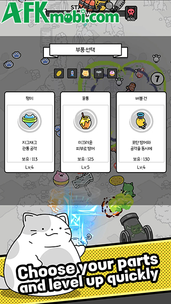 Cùng chú mèo nhỏ giải cứu nhân loại lẫn người hầu của mình tại Cat Butler: Idle Shooter RPG 4