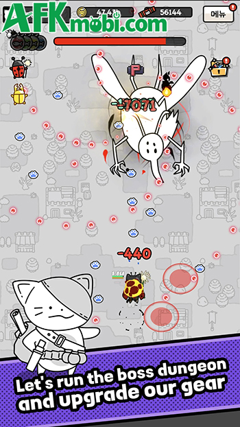 Cùng chú mèo nhỏ giải cứu nhân loại lẫn người hầu của mình tại Cat Butler: Idle Shooter RPG 6