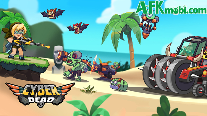 Càn quét bọn xác sống máy móc trong game hành động Cyber Dead: Super Squad 1