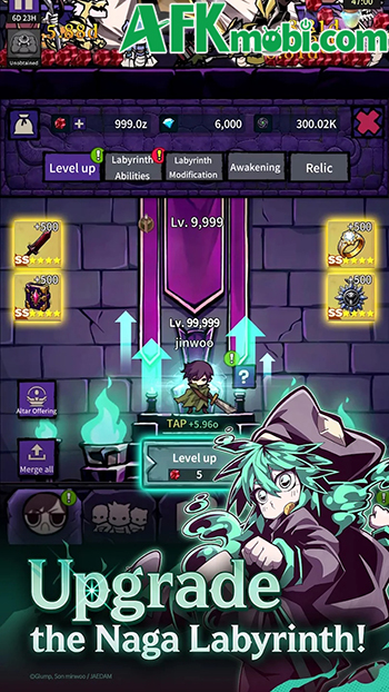 Dungeon Odyssey game nhập vai idle kết hợp clicker lấy chủ đề từ bộ Hồi Ức Trong Ngục Tối 3 Dungeon Odyssey game nhập vai idle kết hợp clicker lấy chủ đề từ bộ Hồi Ức Trong Ngục Tối 3