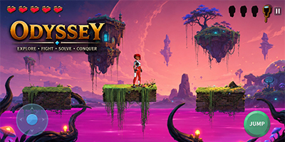 Emberline Odyssey game hành động phiêu lưu giải đố platformer side-scoller 2D