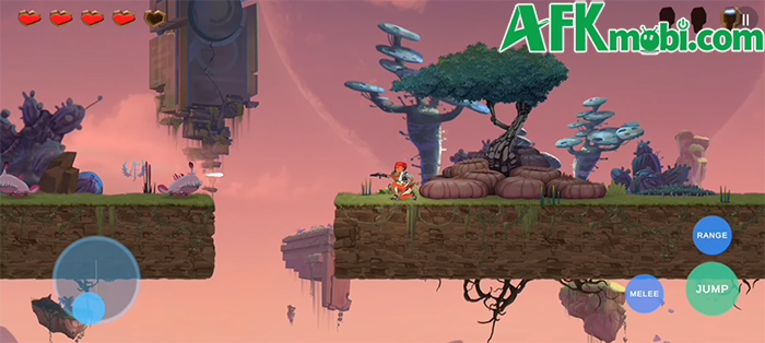 Emberline Odyssey game hành động phiêu lưu giải đố platformer side-scoller 2D 3