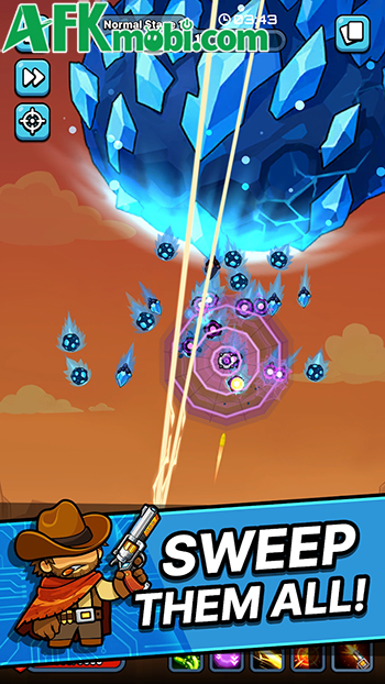 Bảo vệ Trái Đất trước các cuộc xâm lăng ngoài hành tinh trong Galactic Outlaw: Tower Defense 0