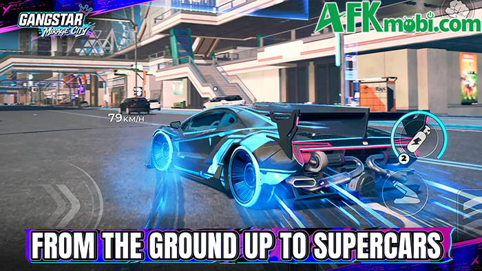 Gangstar Mirage City: Online có thể xem là GTA V Online phiên bản di động với đồ họa chất lượng 2