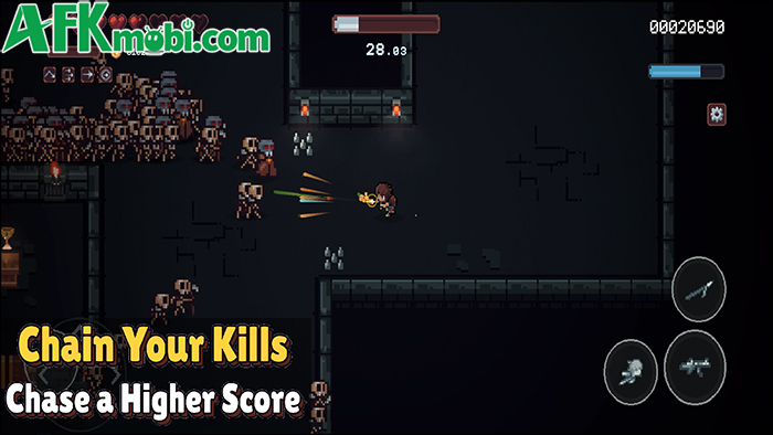 Chiếm lấy những chiếc cốc vàng trong những ngục tối tại game hành động Goblet Rush 1