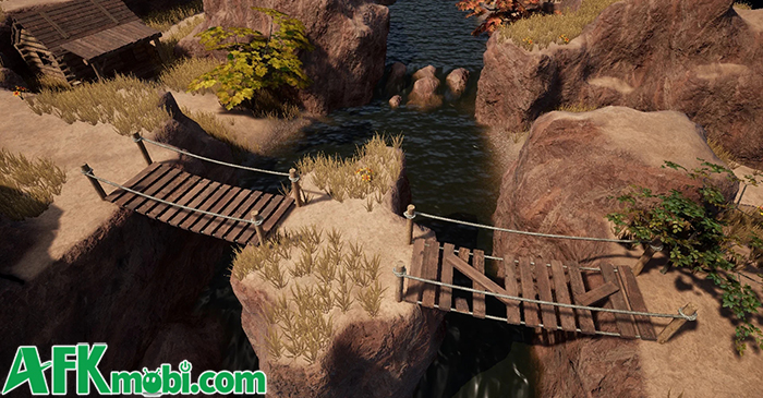 Vào vai một thổ dân da đỏ giữa bối cảnh miền Viễn Tây hoang dã trong game Hawkborough 1