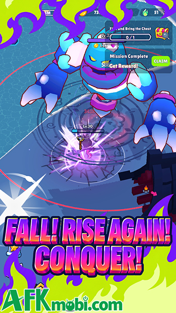Thoát ra khỏi địa ngục bằng cách không ngừng phát triển trong game Hell Hero: Idle RPG 0