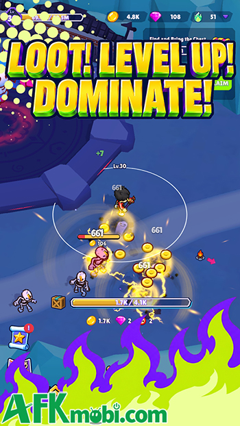 Thoát ra khỏi địa ngục bằng cách không ngừng phát triển trong game Hell Hero: Idle RPG 2