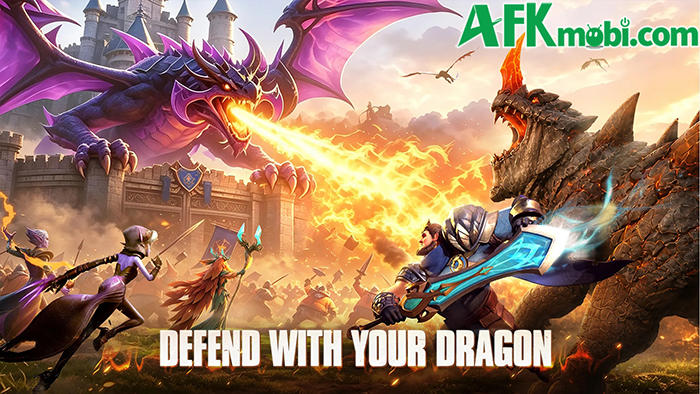 Gầy dựng thành trì lẫn nuôi rồng trong game mô phỏng chiến thuật Infinity Dragons 3