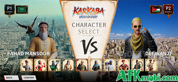 Karkaba game hành động đối kháng kết hợp văn hóa Trung Đông kết hợp với sự hài hước 1