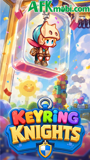 Phát triển hiệp sĩ là một chiếc móc khóa trong game nhập vai nhàn rỗi Keyring Knights 0