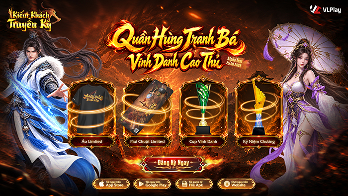 Kiếm Khách Truyền Kỳ mở đăng ký trước - MMORPG tái hiện thời hoàng kim game net 2