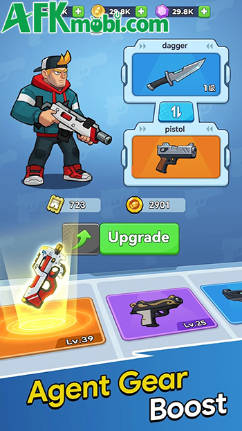 Bắt đầu công cuộc chiến đấu giải cứu bố khi vào vai một chàng trai trẻ trong Kill Shot: Bang Bang 4