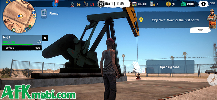 Bắt đầu công cuộc gầy dựng đế chế dầu khí trong game mô phỏng Landman: Oil Simulator 1