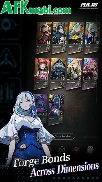 Cùng những cô gái bí ẩn phiêu lưu xuyên thời gian trong game MAJO - Apocalypse Tactics RPG 0