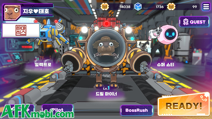 Mecha Catcha game hành động roguelite với chủ đề robot chiến đấu điều khiển bởi động vật 0