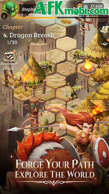 Midrealm: Elemental Heroes RPG game đấu tướng chiến thuật lấy chủ đề fantasy phương Tây 1