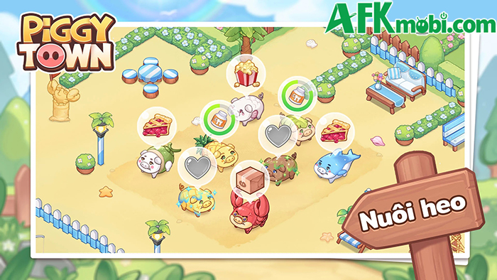 Piggy Town game mô phỏng quản lý trang trại nuôi heo cập bến thị trường Việt Nam 2