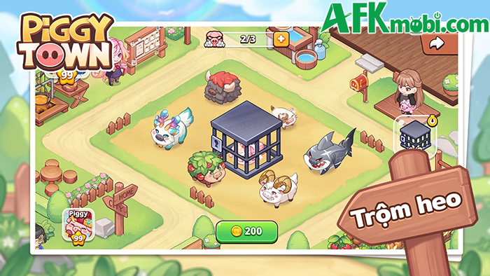 Piggy Town game mô phỏng quản lý trang trại nuôi heo cập bến thị trường Việt Nam 4