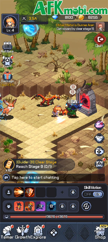 Phát triển nhân vật lẫn sinh vật linh hồn độc đáo trong game nhàn rỗi Pixel Tamerz 5