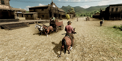 Red Dustlands Online game hành động MMO thế giới mở được lấy cảm hứng từ Red Dead Online