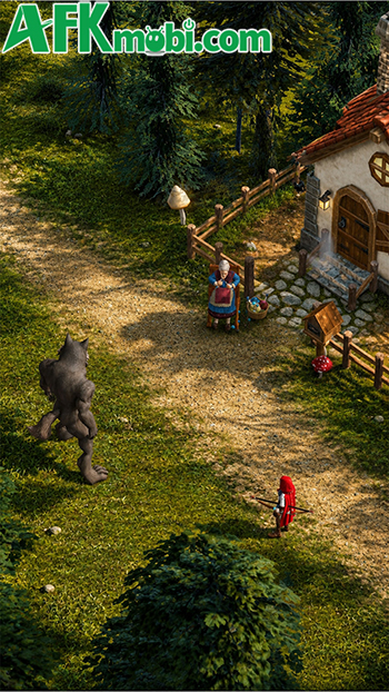 Nhập vai cô nàng cung thủ áo choàng đỏ trong game Red Hood: Archer Adventure 0