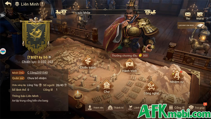 Xây thành, chiêu tướng rồi kéo quân tranh bá trong game Tam Quốc: Tranh Bá Thiên Hạ 8